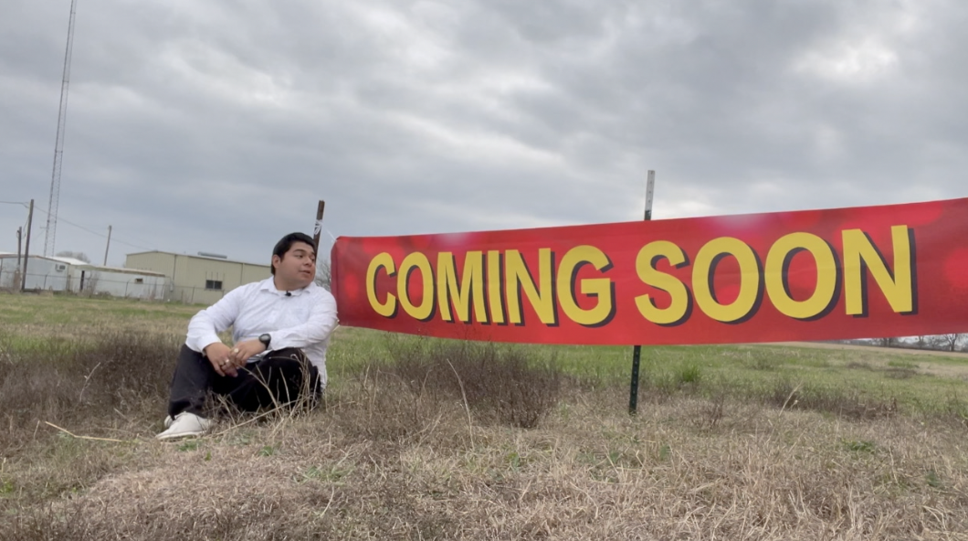 Mystery 'Coming Soon' sign in Snook sparks town-wide guessing game