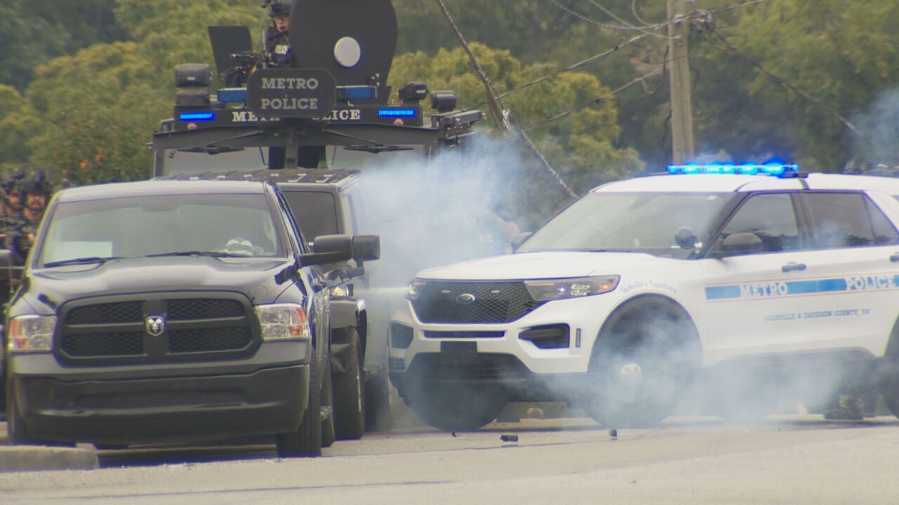 SWAT fires flashbang in North Nashville