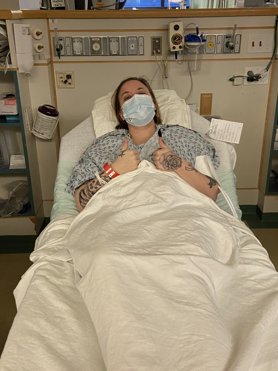 Jess Phillips with rare form of lymphoma