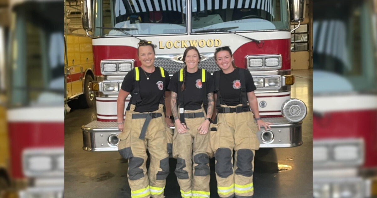 Kelly Loop Firefighting 'We kind of broke the barrier': Meet Lockwood's women firefighters