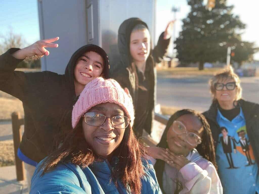 Lindbergh Elementary students learn about the Mother Road