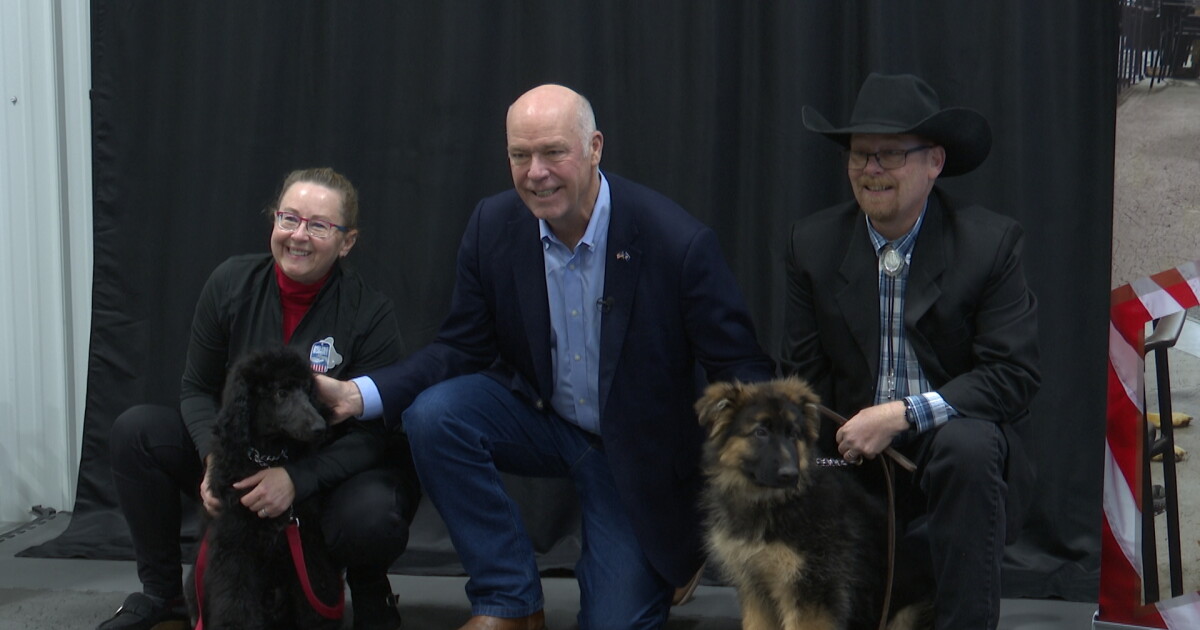 Gianforte stops at Dog Tag Buddies in Billings to make salary donation - Vimarsana News