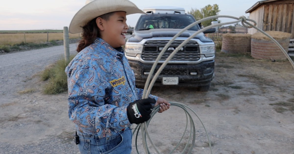 11-year-old team roper Legend Real Bird hoping to 'make NFR 20 times'