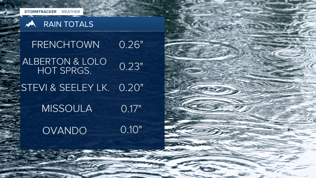 Rainfall Reports