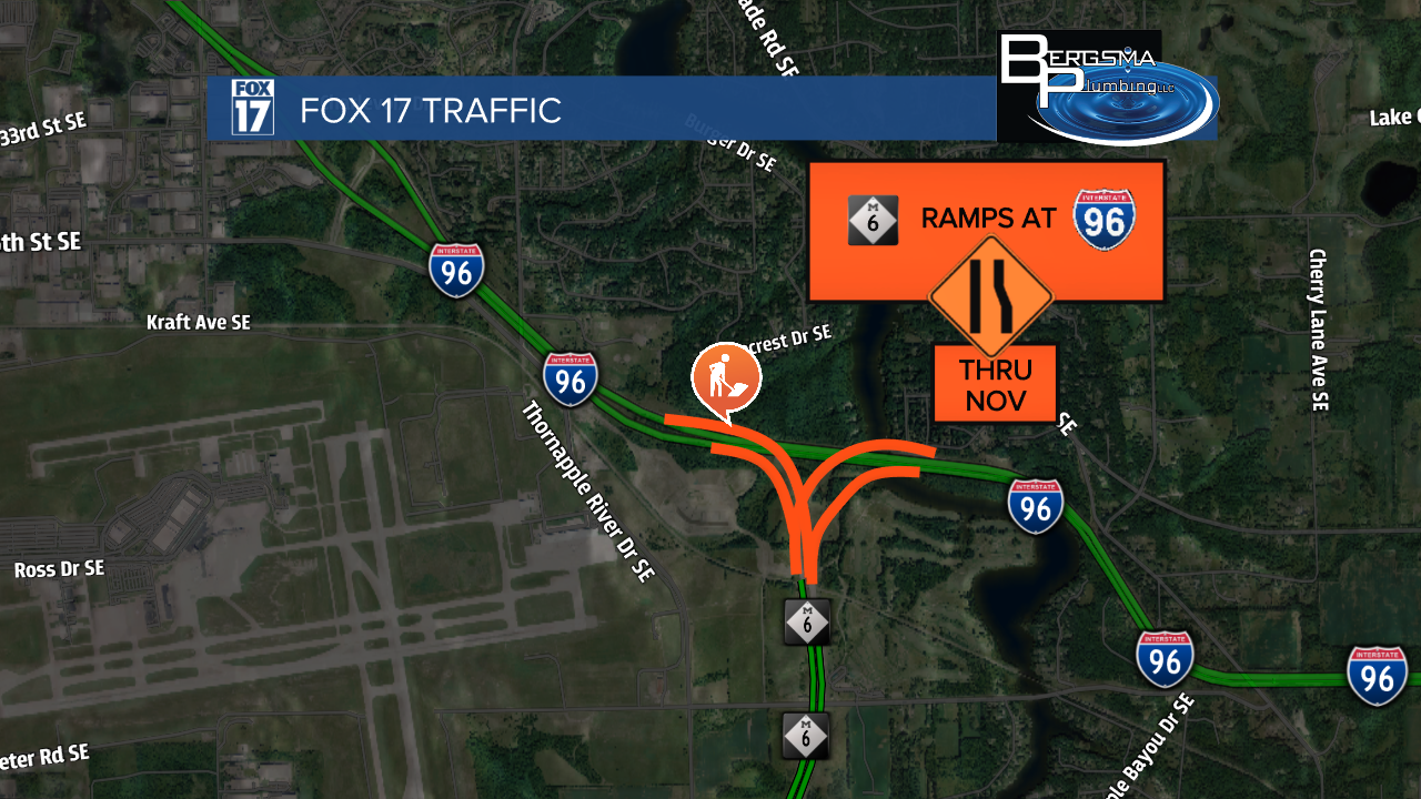 Map M6 ramps at 96 2024