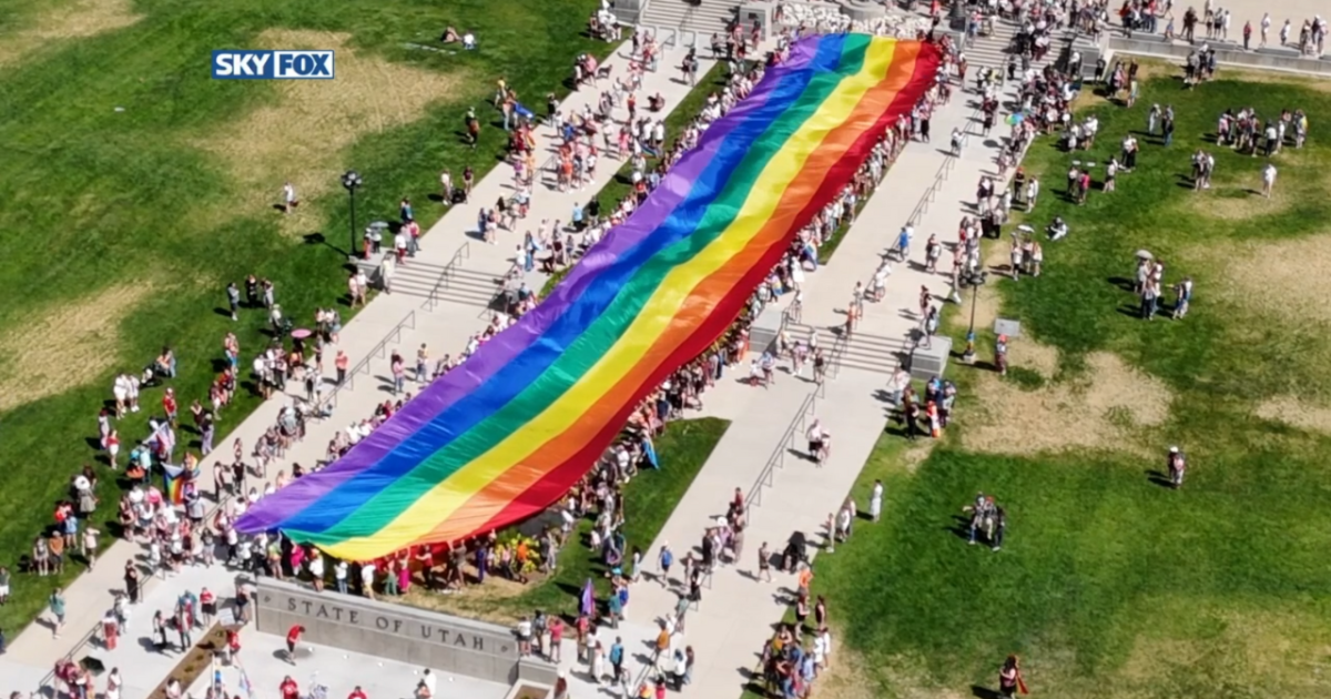 Hundreds of Utahns gathered for the Pride rally to march for LGBTQ+ rights Hundreds of Utahns gathered for the Pride rally to march for LGBTQ+ rights