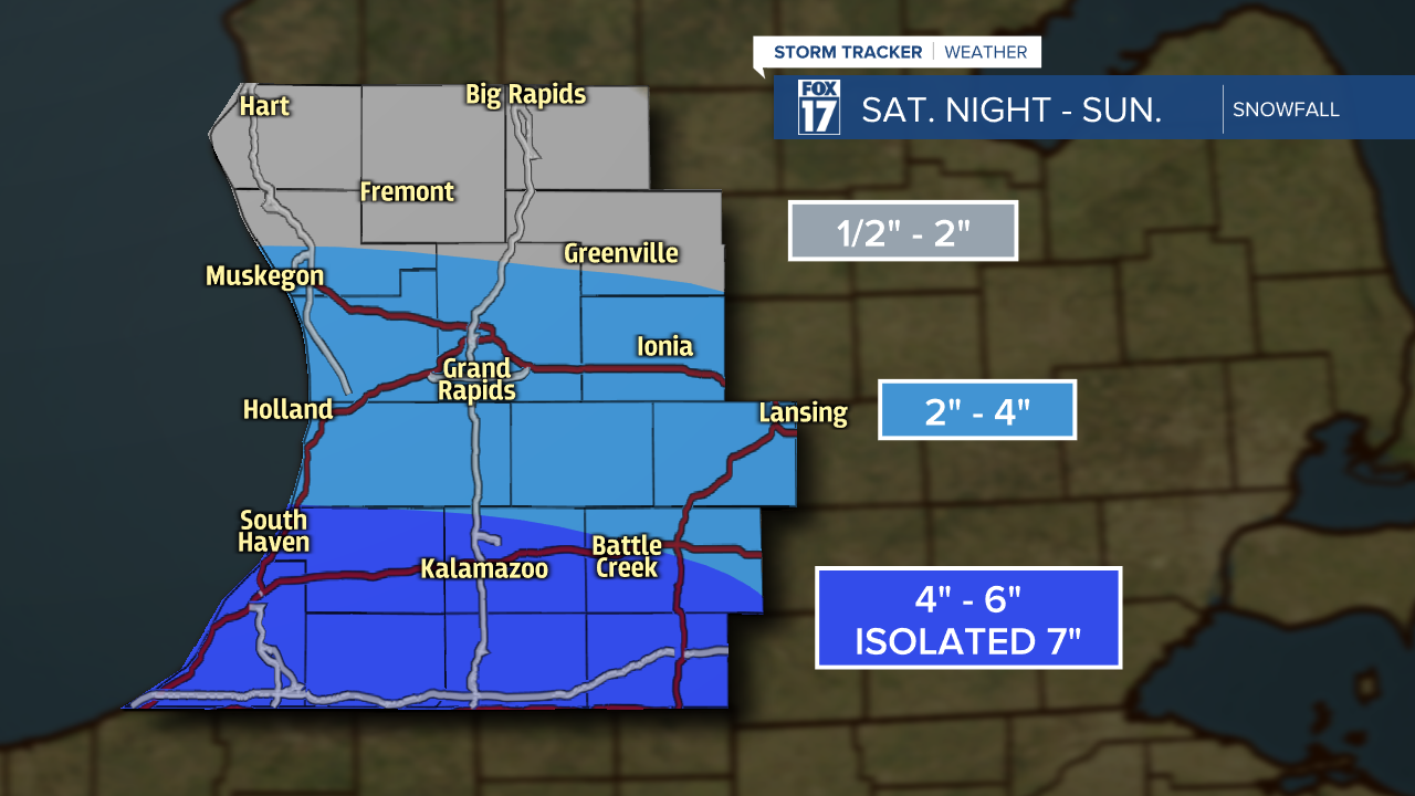 Snowfall Amounts