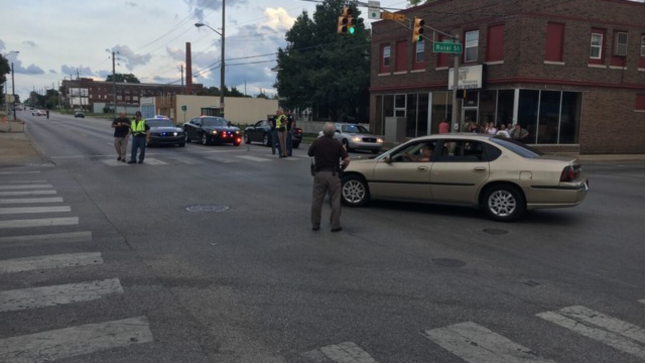 PHOTOS: Suspect fires shots at IMPD during chase