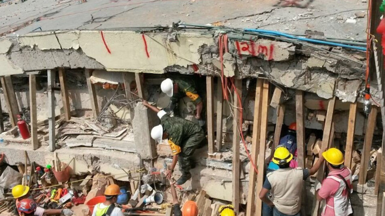 Death toll from Mexico earthquake well over 100
