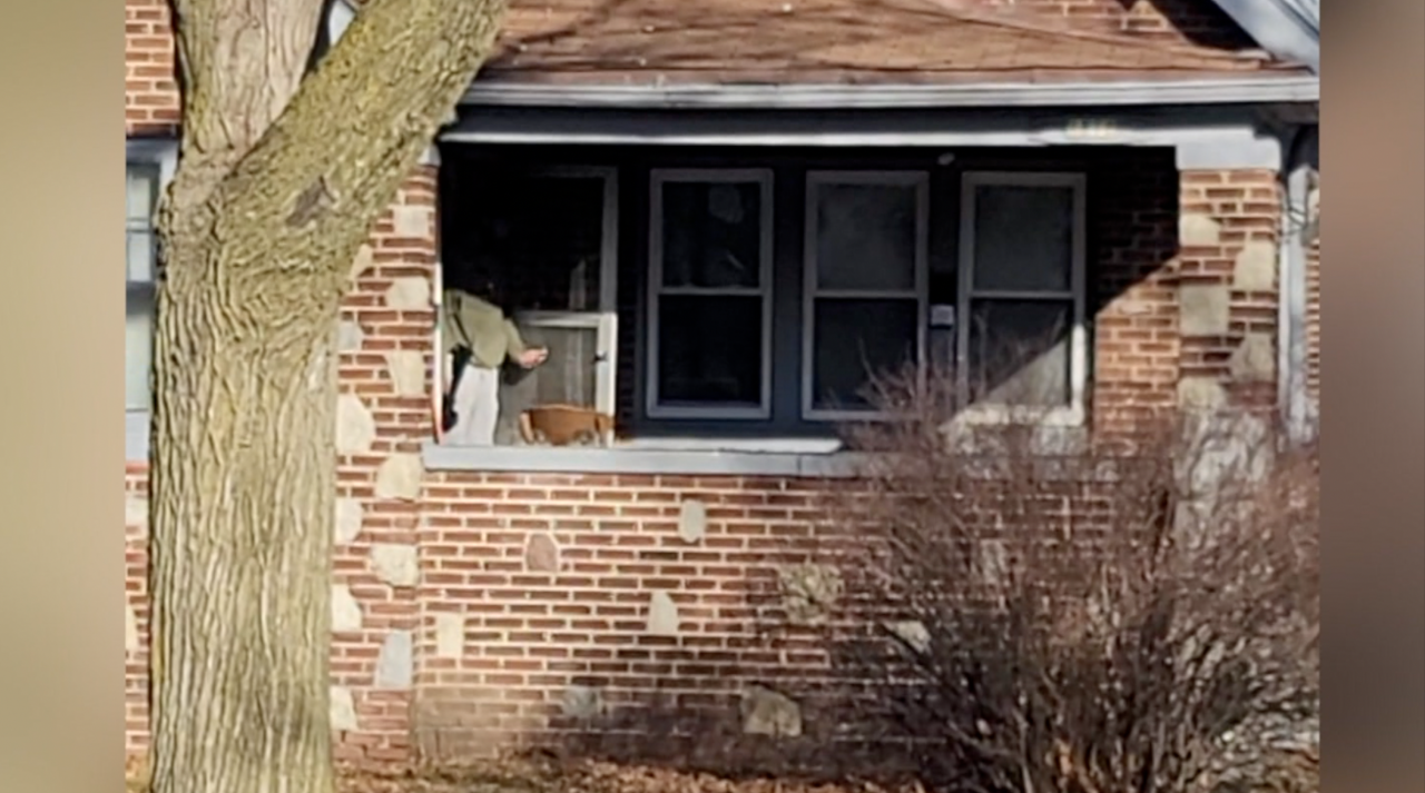 Suspect inside home on north side