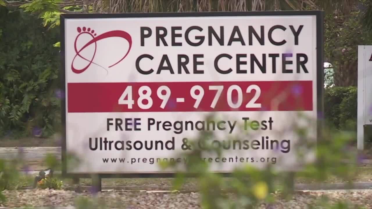 Pregnancy Care Center sign in Fort Pierce