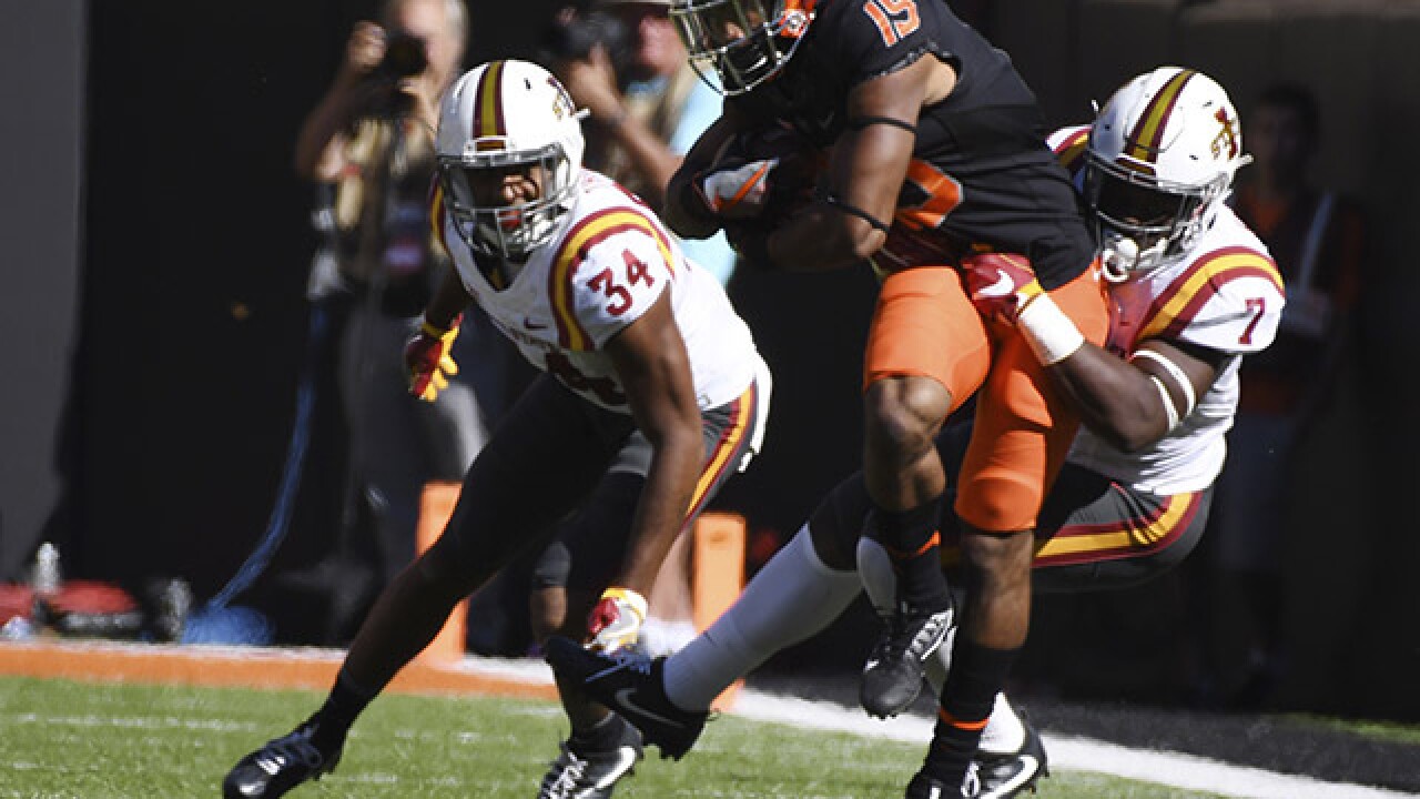 OSU Cowboys beat Iowa State Cyclones 38-31