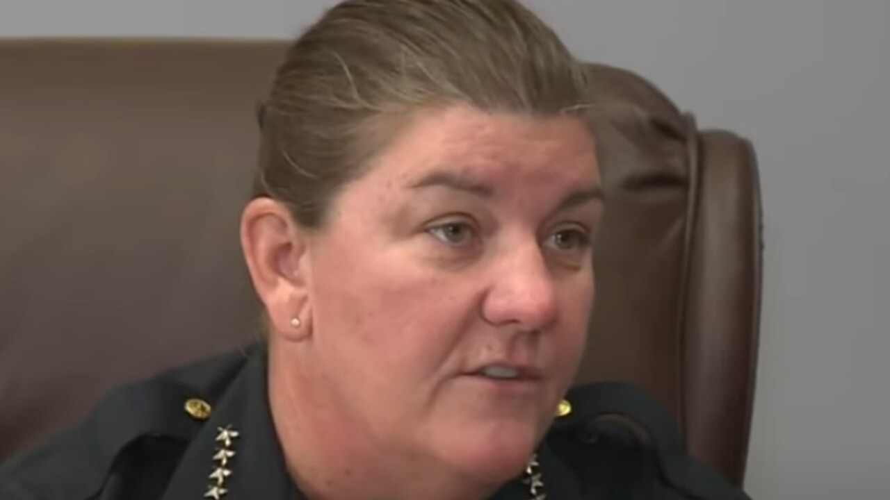 Former West Palm Beach Police Chief Sarah Mooney speaks to WPTV in Aug. 2019.jpg