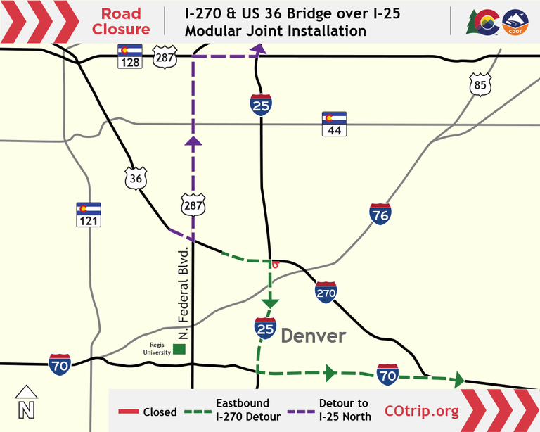 I-270 Weekend Closure