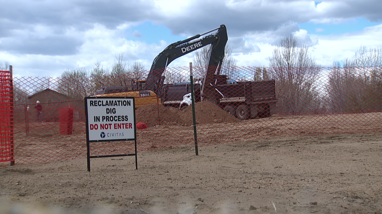 reclamation dig erie well cleanup