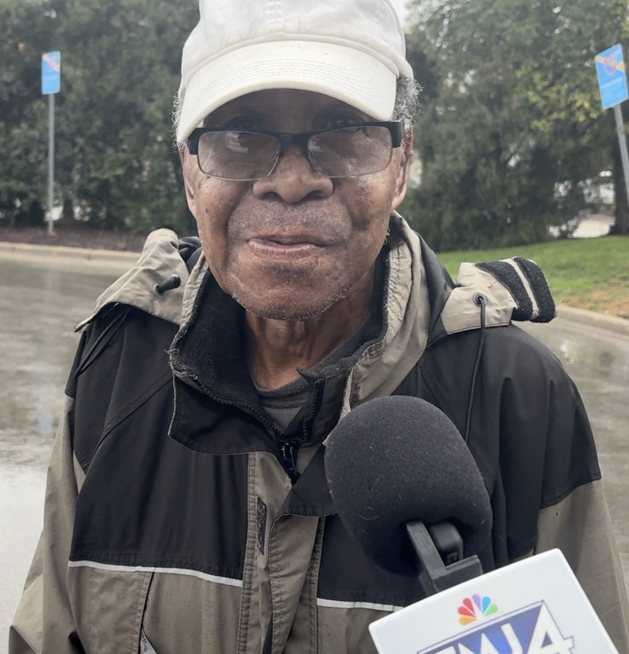 One rider who catches the bus along Capitol Drive