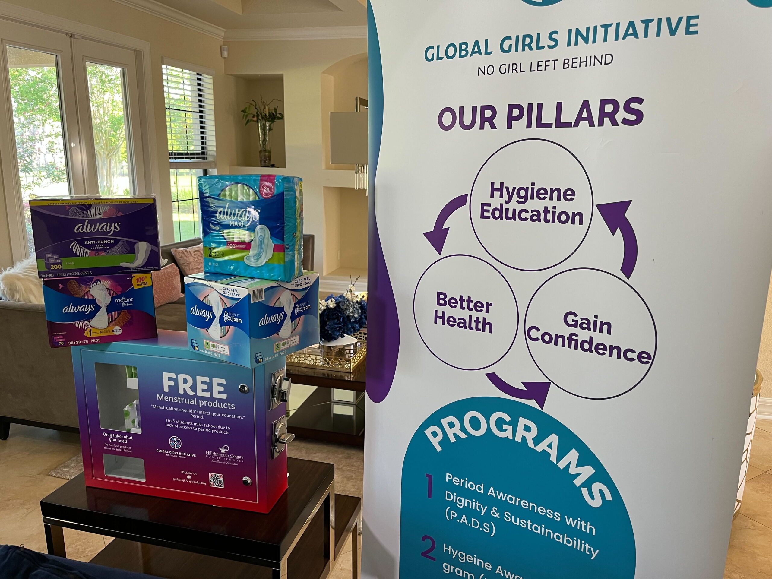 Florida senior fights for period products to be more accessible in schools