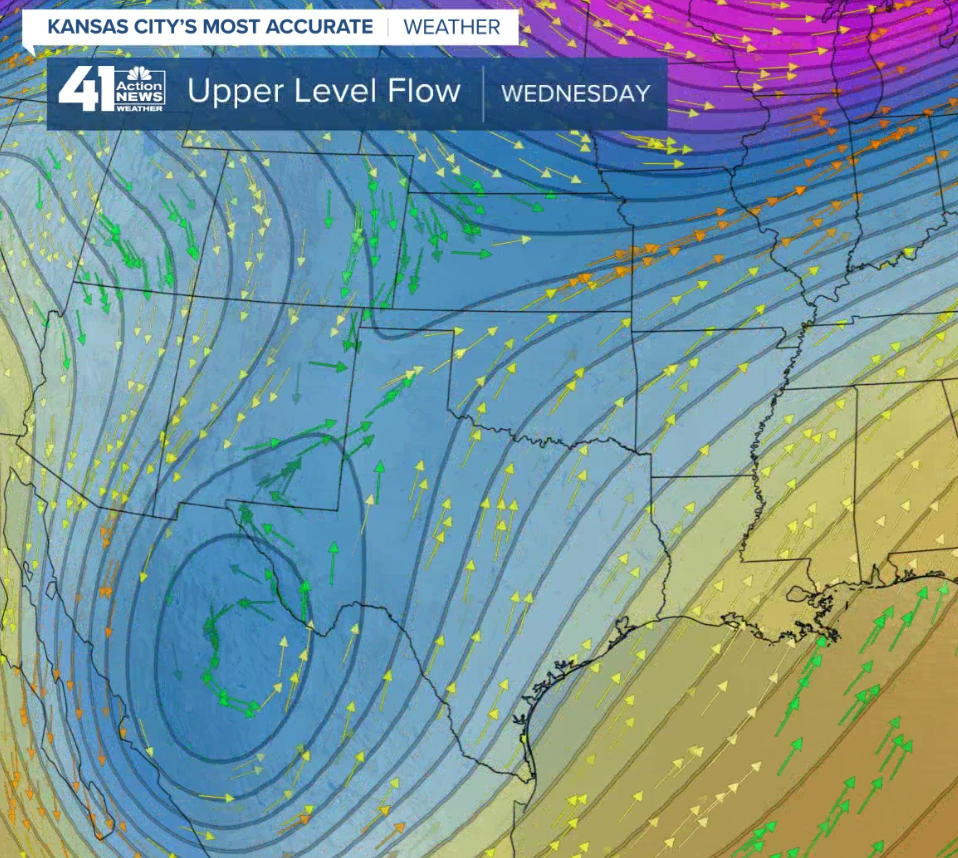 Upper Low In That Closed Circle Over Mexico