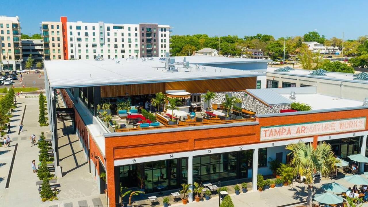 Armature Works Opens New Rooftop Bar M Bird In Tampa Heights