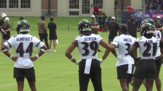 Ravens defense shines on day 2 of training camp with multiple interceptions
