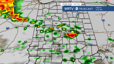 Scattered Friday Storms