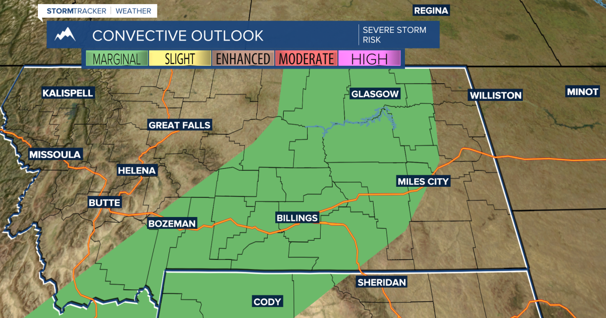 Q2 Billings Area Weather: Showers and thunderstorms