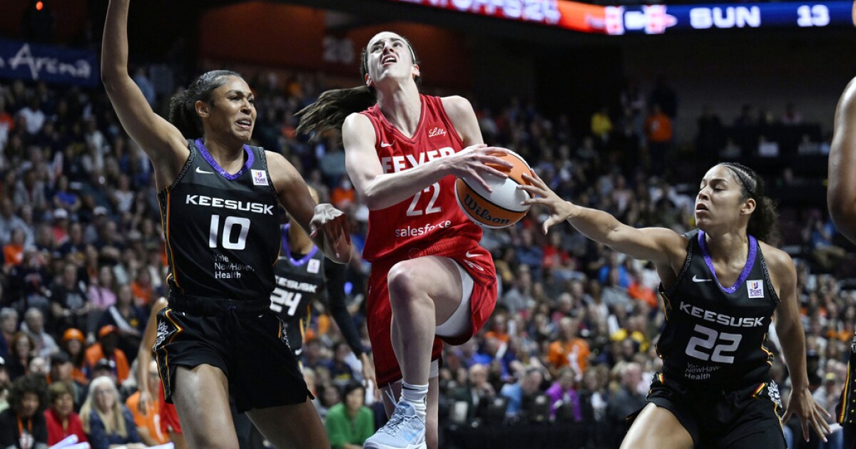 Caitlin Clark's rookie season ends after Fever lose to Sun in WNBA Playoffs