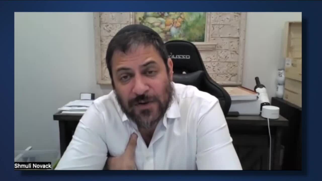 Rabbi Shmuli Novack with the Chabad at the University of North Florida has been encouraging Jewish students to avoid the protests on campus. April 30, 2024