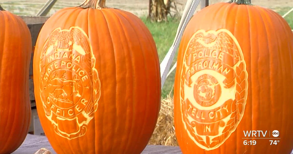 Hancock County 911 dispatcher honors fallen Indiana officer with ...