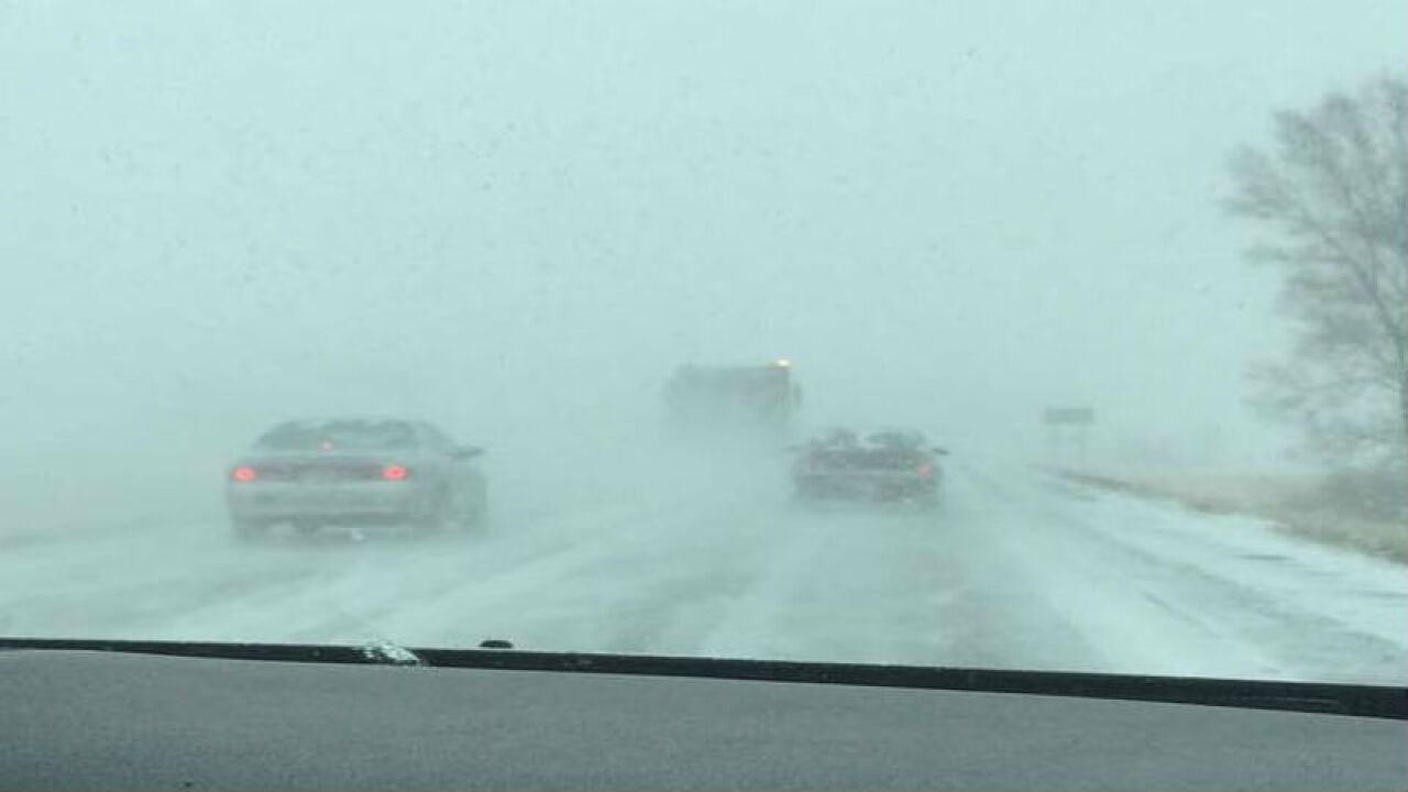 PHOTOS: Valentine's Day snow