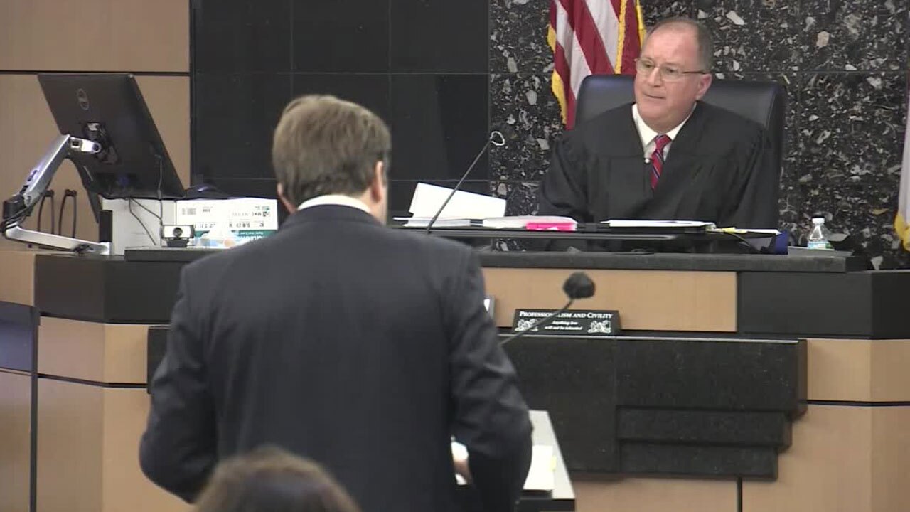 Judge Scott Suskauer in court for Sheila Keen-Warren case, Oct. 21, 2022