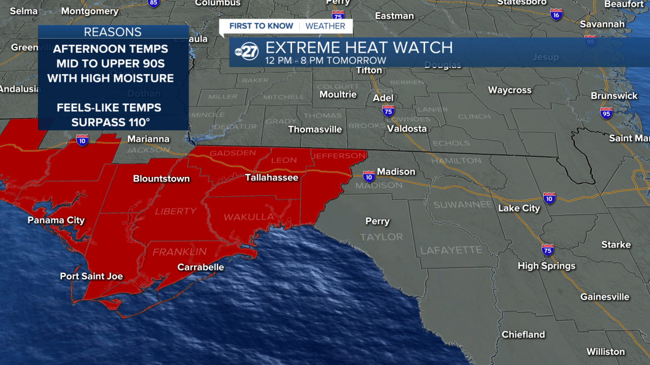 Extreme Heat Watch (8-13-2026)