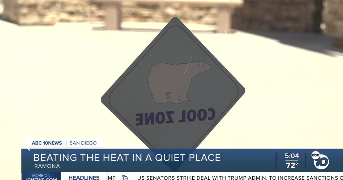 Ramona library becomes refuge as San Diego endures summer heat wave