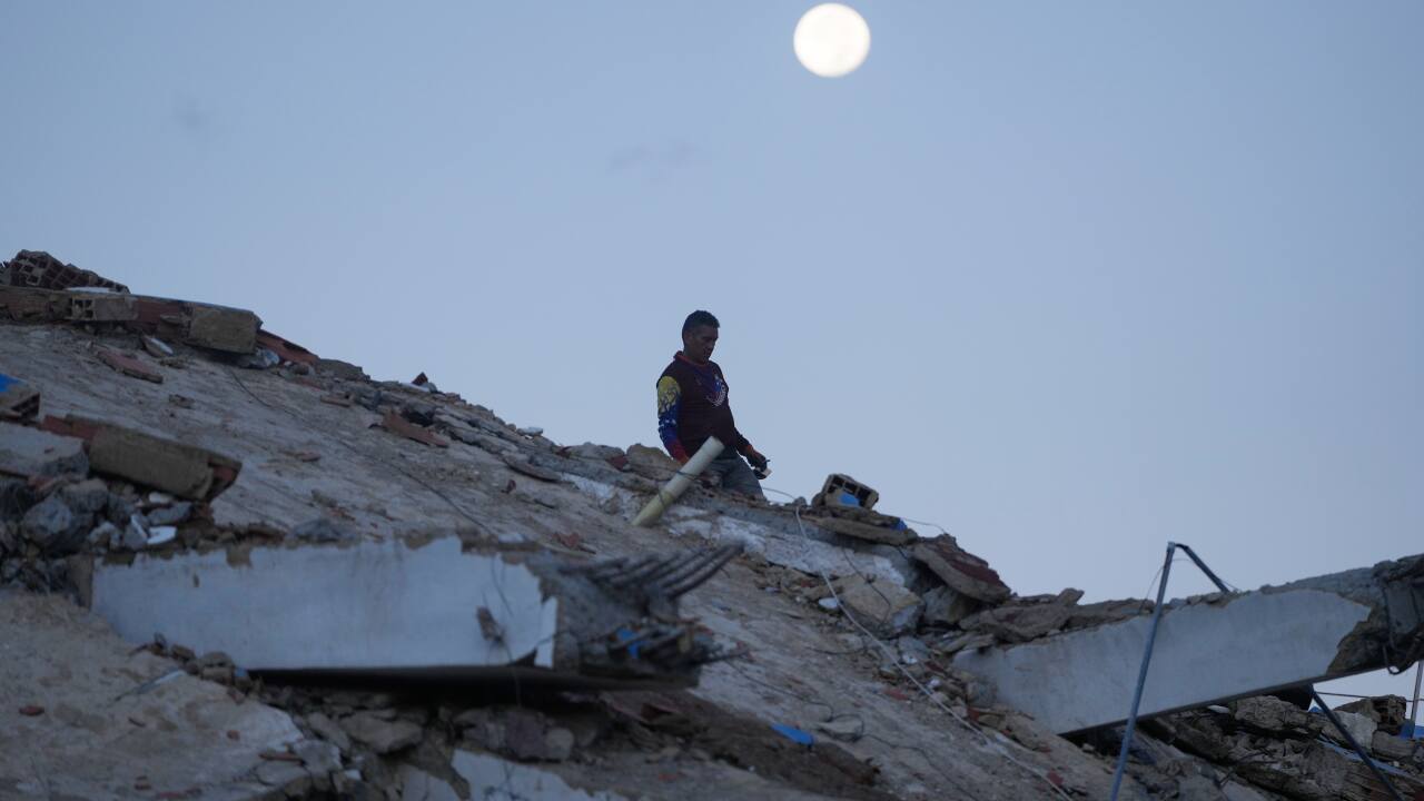 APTOPIX Venezuela Earthquake