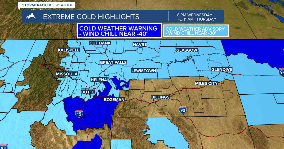 Extreme cold again Wednesday night