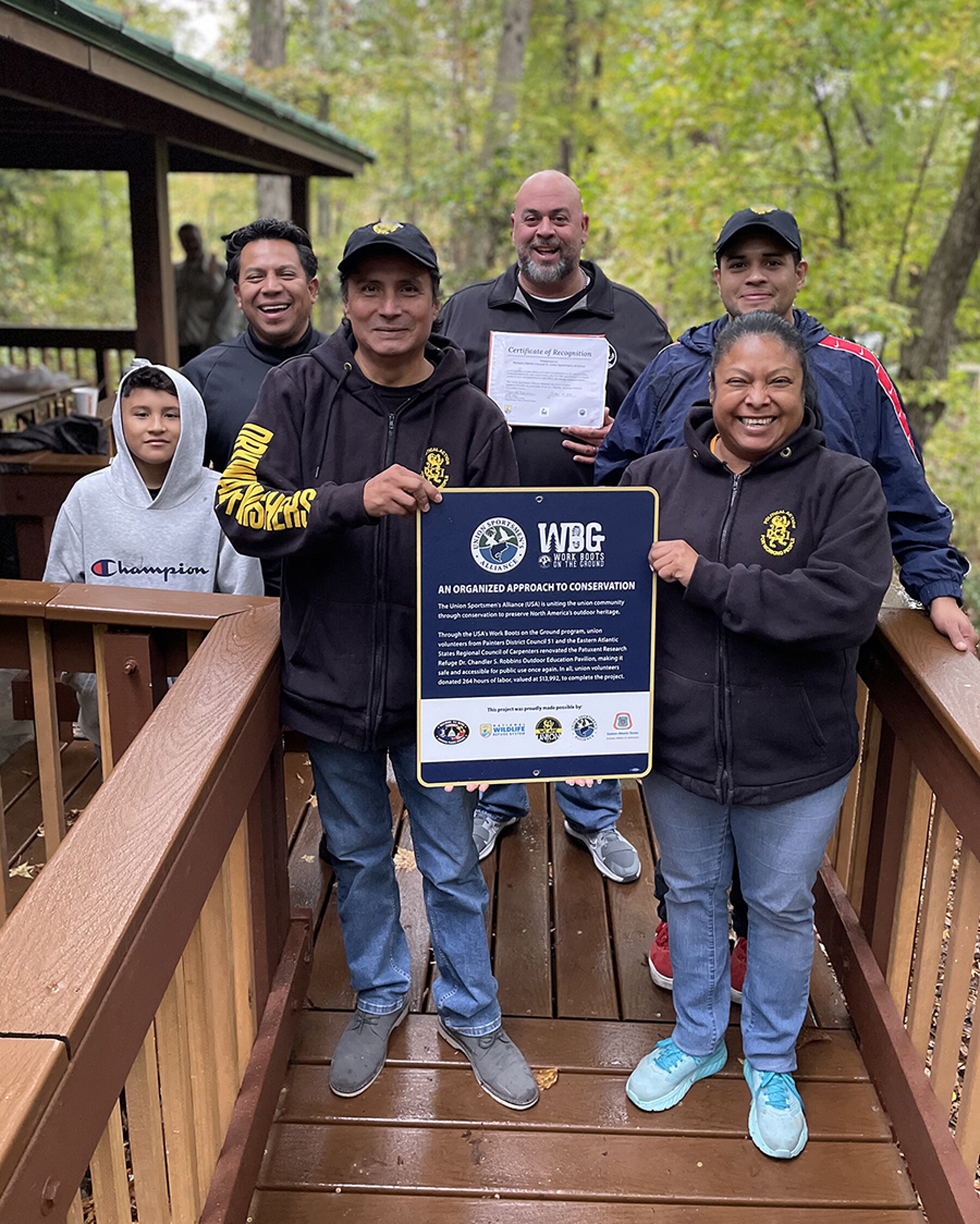 Union Sportsmen's Alliance and its members help out a wildlife refuge