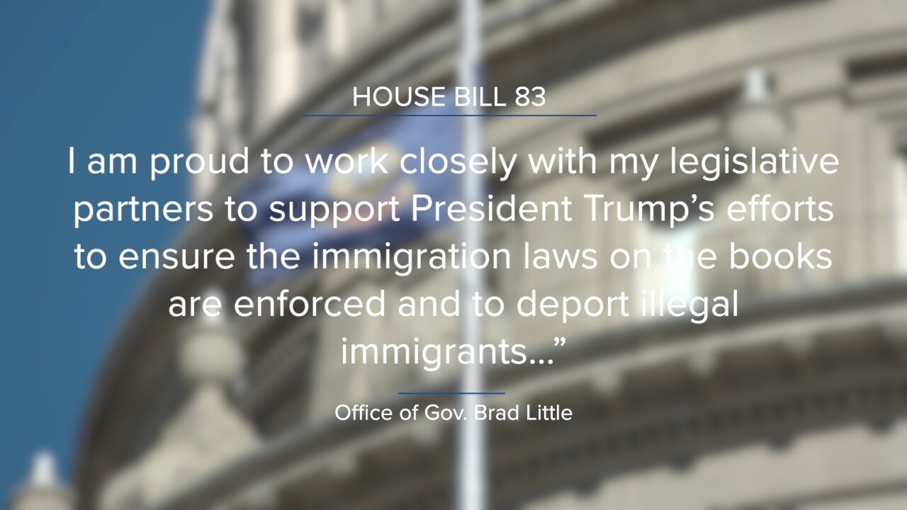 Governor Little's statement after signing the bill into law