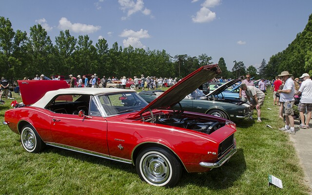 Classic cars, motorcycles gather for 40th annual Concours d'Elegance in Ault Park