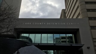 The Clark County Detention Center in downtown Las Vegas