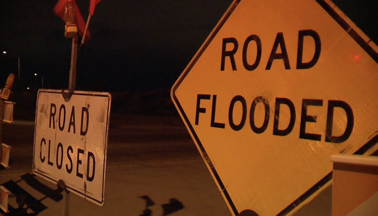 Flood control, flooding, rain