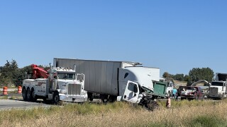 Early morning fatality semi-truck collision in Jerome County