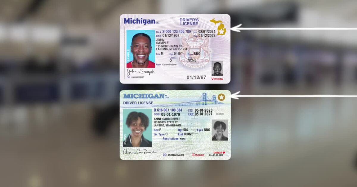The Real ID deadline in Michigan is just over a month away