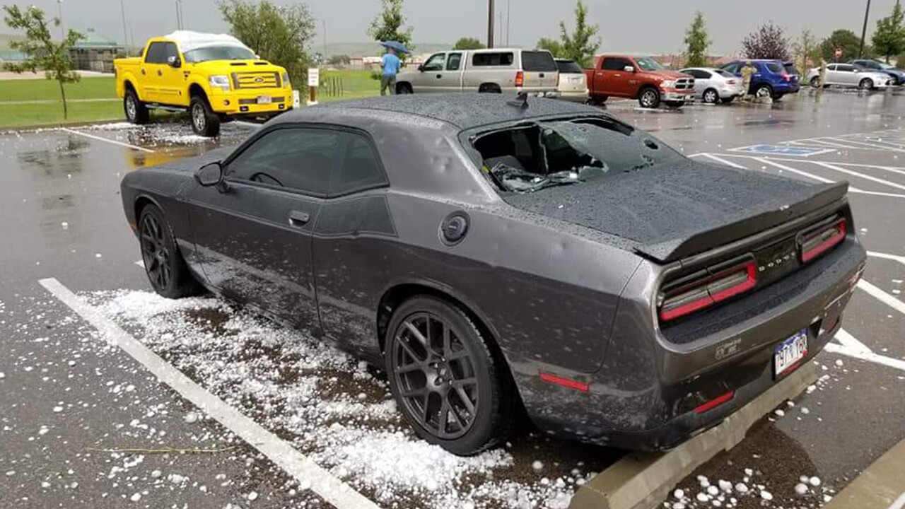 August 6th, 2018 Dodge Challenger Damage