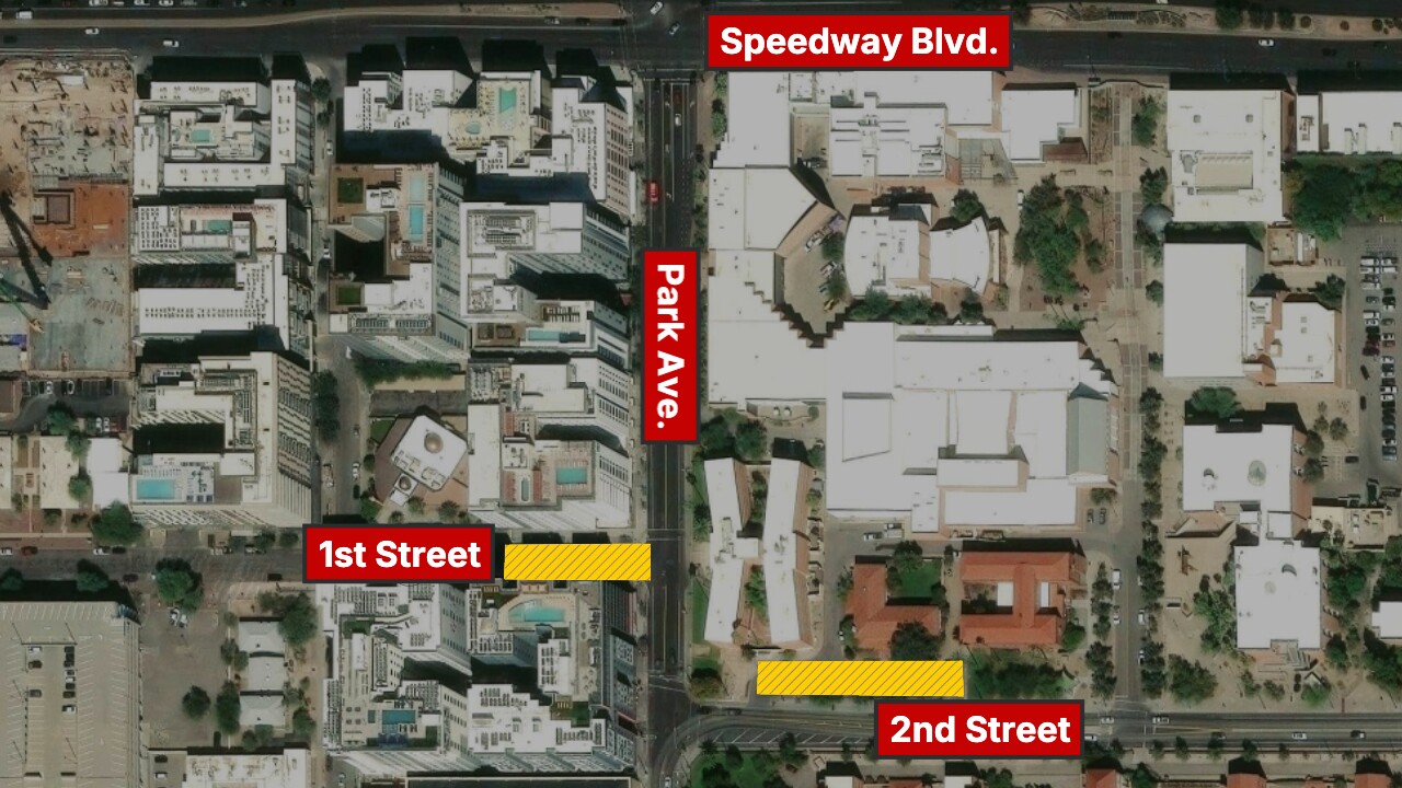 UA MOVE-IN PARK AVE PARKING MAP
