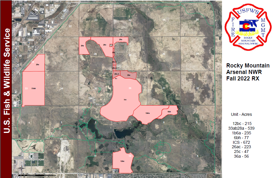 Rocky Mountain Arsenal Fall 2022 Prescribed Burn