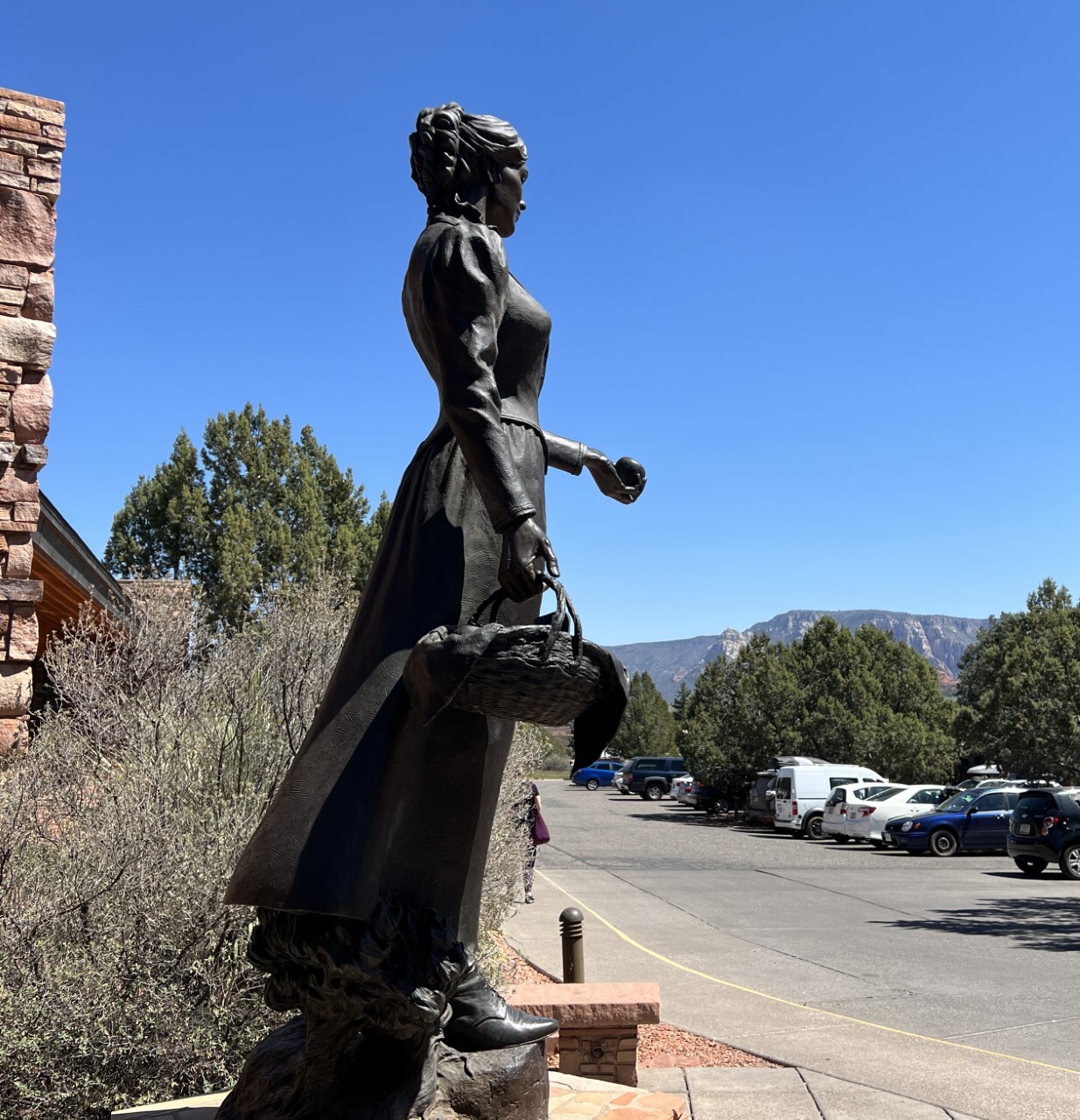 Sedona Miller Schnebly statue