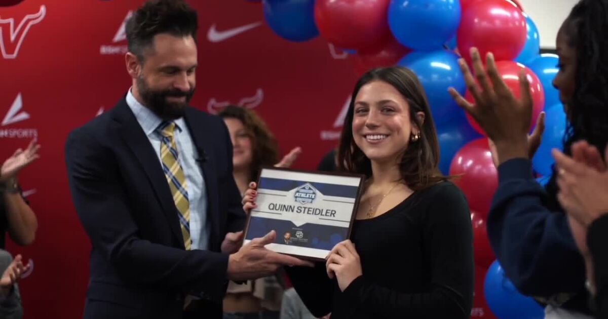 Meet May's Academic Athlete of the Month, a Valley High senior and multi-sport star