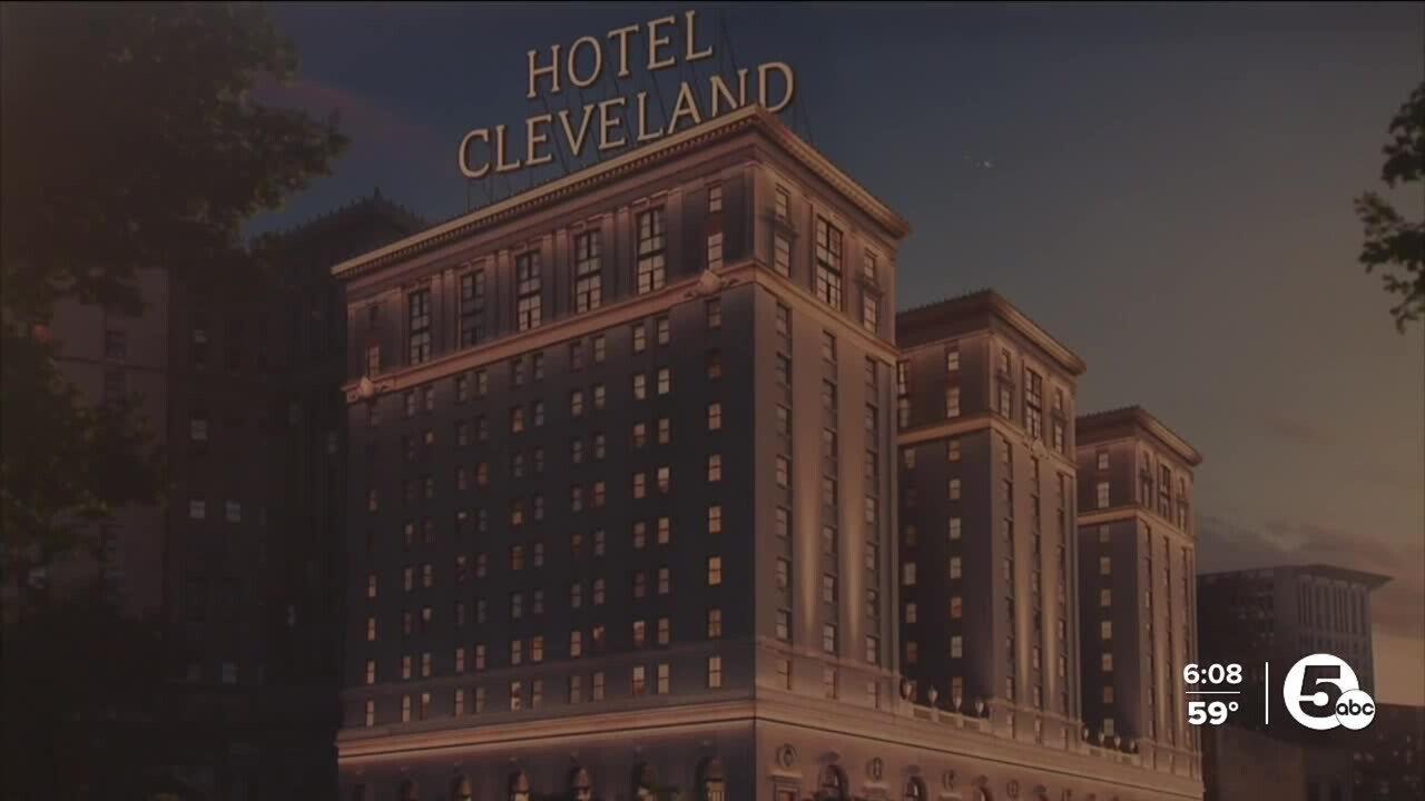 Hotel Cleveland rendering
