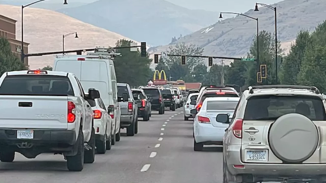 Missoula Brooks Street Traffic