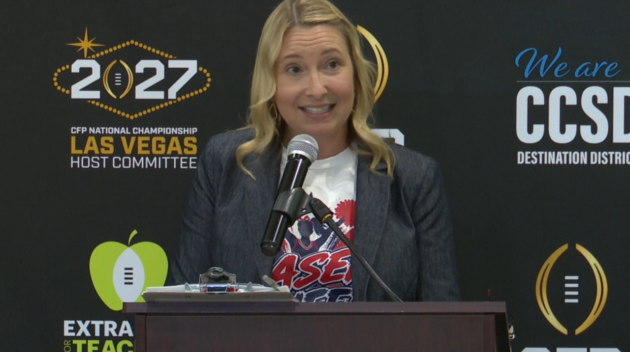 Las Vegas school's new library funded by College Football Playoff Foundation